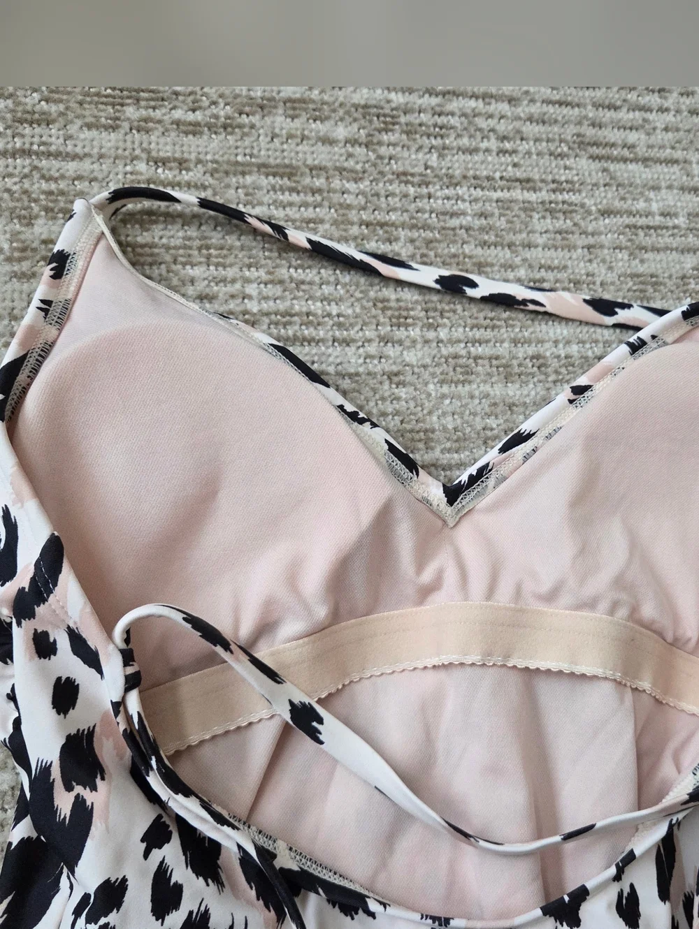 Kona Sol Target Women Leopard Print One Piece Swimsuit - Picture 6 of 12